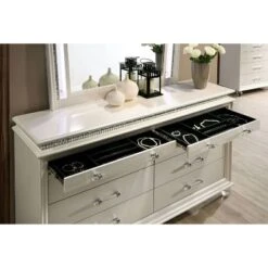 2pc Granite Nightstand And Dresser Set Pearl White - HOMES: Inside + Out 12 2pc Granite Nightstand And Dresser Set Pearl White - HOMES: Inside + Out -HOMES: Inside + Out Store GUEST 000b548c 23ed 417f 8124 e6cf5ab5d13b