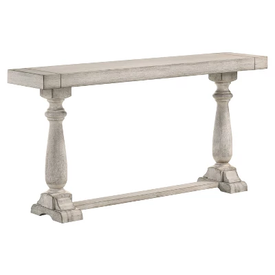 59" Cason Rustic Console Table - HOMES: Inside + Out 7 59" Cason Rustic Console Table - HOMES: Inside + Out - Image 7