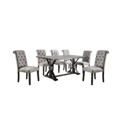 7pc Hepburn Dining Set - HOMES: Inside + Out -HOMES: Inside + Out Store GUEST 029d447d 7fe8 495c a86b 9756b3b5234c