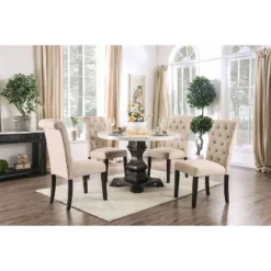 Buckley Round Dining Table White/Black - HOMES: Inside + Out 13 Buckley Round Dining Table White/Black - HOMES: Inside + Out -HOMES: Inside + Out Store GUEST 04e03818 39c9 492b 92d0 6cfdd97dac1c