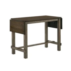 70" Entera Expandable Counter Height Dining Table Dark Walnut/Chestnut - HOMES: Inside + Out -HOMES: Inside + Out Store GUEST 055f5496 b37d 4eea 81ae 3bba8f073a4c