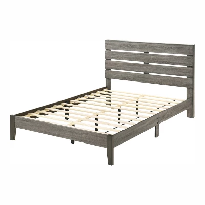 Derries Slatted Platform Bed Gray - HOMES: Inside + Out 5 Derries Slatted Platform Bed Gray - HOMES: Inside + Out - Image 5