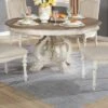 Frainio Round Dining Table White - HOMES: Inside + Out