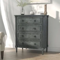 Latimer Traditional 4 Drawer Chest - HOMES: Inside + Out