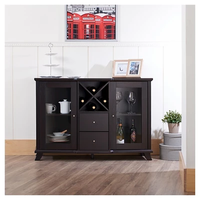 Antonette Transitional Multi-Storage Dining Buffet Cappuccino - HOMES: Inside + Out 2 Antonette Transitional Multi-Storage Dining Buffet Cappuccino - HOMES: Inside + Out - Image 2