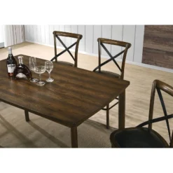 Somers Rectangular Counter Height Dining Table Oak - HOMES: Inside + Out -HOMES: Inside + Out Store GUEST 127ee377 4bcf 419a bb3d 964e08e6b0c5