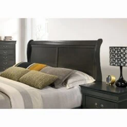 3pc Sliver Sleigh Bed With 2 Nightstands - HOMES: Inside + Out 9 3pc Sliver Sleigh Bed With 2 Nightstands - HOMES: Inside + Out -HOMES: Inside + Out Store GUEST 15ce792c ab37 4c8a 9227 f61afa12f4b5