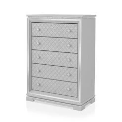 6pc Tenaya Bedroom Set Silver/Gray - HOMES: Inside + Out -HOMES: Inside + Out Store GUEST 1619b6e7 b8a4 4471 841e f1de63b6d0b1