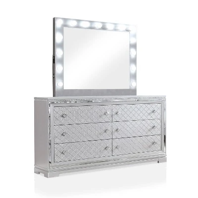 5pc Tenaya Bedroom Set Silver/Gray - HOMES: Inside + Out 18 5pc Tenaya Bedroom Set Silver/Gray - HOMES: Inside + Out - Image 18