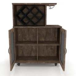 Morse Farmhouse Mobile Wine Cabinet Reclaimed Oak - HOMES: Inside + Out 12 Morse Farmhouse Mobile Wine Cabinet Reclaimed Oak - HOMES: Inside + Out -HOMES: Inside + Out Store GUEST 16c5ae4c b4f0 4243 afc8 3a6078133b2b