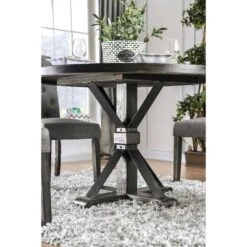 Greiger Round Dining Table Black - HOMES: Inside + Out -HOMES: Inside + Out Store GUEST 19fac19c 7209 4ee8 aecb e27ad2d53baf