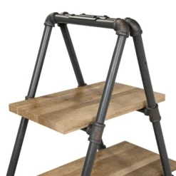 59" Mathews 4-Shelf Ladder Bookcase Bronze - HOMES: Inside + Out -HOMES: Inside + Out Store GUEST 1ef26ea7 2ce2 4583 89a7 5d4fd6e29570