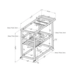 Kayla Cart Chrome - HOMES: Inside + Out 7 Kayla Cart Chrome - HOMES: Inside + Out -HOMES: Inside + Out Store GUEST 2094c738 4b06 4412 b3d3 46c1497b7ff4