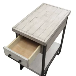 Imbraxa 1 Drawer Side Table - HOMES: Inside + Out -HOMES: Inside + Out Store GUEST 21868484 00c7 46ea 95bd ae325a5a1f08