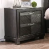 Vrolen 2 Drawer Nightstand Espresso - HOMES: Inside + Out