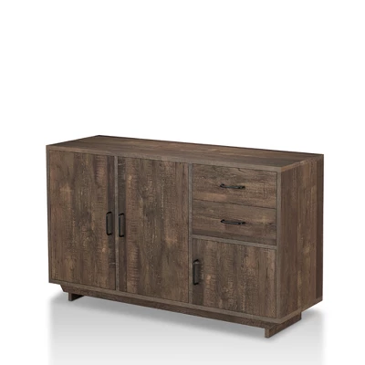 Iohomes Frakes Contemporary Buffet Table Natural Tone - HOMES: Inside + Out 2 Iohomes Frakes Contemporary Buffet Table Natural Tone - HOMES: Inside + Out - Image 2