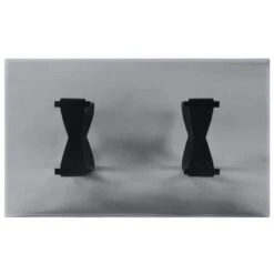 58" Poppy Hill Modern Rectangle Glass Top Dining Table Black/Gray - HOMES: Inside + Out 12 58" Poppy Hill Modern Rectangle Glass Top Dining Table Black/Gray - HOMES: Inside + Out -HOMES: Inside + Out Store GUEST 2ddc414e f99d 4006 be4a a78f78789a42