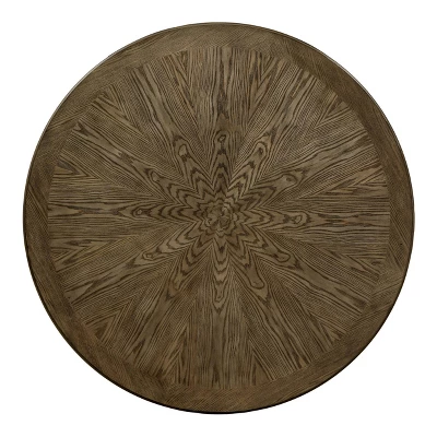 Iohomes Jellison Transitional Round Dining Table Light Oak - HOMES: Inside + Out 2 Iohomes Jellison Transitional Round Dining Table Light Oak - HOMES: Inside + Out - Image 2