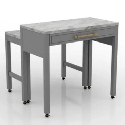 5pc Gardenside Expandable Counter Height Dining Table Set White/Light Gray/Beige - HOMES: Inside + Out 11 5pc Gardenside Expandable Counter Height Dining Table Set White/Light Gray/Beige - HOMES: Inside + Out -HOMES: Inside + Out Store GUEST 3272ffa4 f979 455f b84b 795fef47c20c