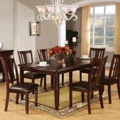 Glaivewood Sturdy Wooden Extendable Dining Table Espresso - HOMES: Inside + Out