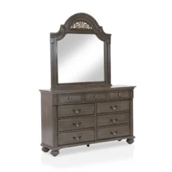 Pennings 9 Drawer Dresser With Mirror Gray - HOMES: Inside + Out 13 Pennings 9 Drawer Dresser With Mirror Gray - HOMES: Inside + Out -HOMES: Inside + Out Store GUEST 345aa797 5fe8 4378 b5ab 5fbaad5895a4