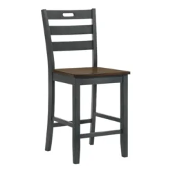 2pk Danforthe Ladder Back Counter Height Chairs - HOMES: Inside + Out -HOMES: Inside + Out Store GUEST 352c001f fa8b 4c08 8932 18c4e6aa7443