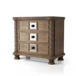 3pc Lellen Bedroom Set With 2 Nightstands Beige/Rustic Natural Tone - HOMES: Inside + Out 18 3pc Lellen Bedroom Set With 2 Nightstands Beige/Rustic Natural Tone - HOMES: Inside + Out -HOMES: Inside + Out Store GUEST 369622c1 5379 4c22 9506 9055f937eeec