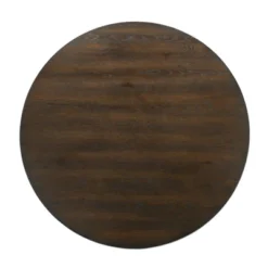 47" Piker Round Wood Dining Table Dark Walnut/Antique White - HOMES: Inside + Out 7 47" Piker Round Wood Dining Table Dark Walnut/Antique White - HOMES: Inside + Out -HOMES: Inside + Out Store GUEST 39023c00 232c 4233 a807 3a7df52def82