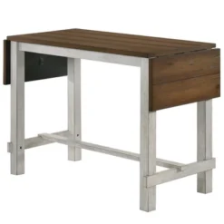 71" Shipway Counter Height Table With Drop Leaf Antique Light Oak/Antique White - HOMES: Inside + Out 10 71" Shipway Counter Height Table With Drop Leaf Antique Light Oak/Antique White - HOMES: Inside + Out -HOMES: Inside + Out Store GUEST 395e7fcd cc9e 49be bd3b dc8fdcb2d6de