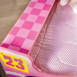 Twin Naglin Racing Car Bed With Led Headlight Pink - HOMES: Inside + Out -HOMES: Inside + Out Store GUEST 3d13ac74 329d 479a 817d be6ce7a2970f