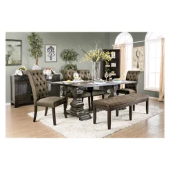 Iohomes Villa Rustic Dining Table Antique Black - HOMES: Inside + Out -HOMES: Inside + Out Store GUEST 3d7f2d21 8bf0 48e6 a471 5bd3264fadc1