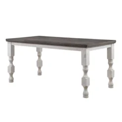 5pc Cambrien Rustic Farmhouse Counter Height Dining Set Antique White/Gray - HOMES: Inside + Out -HOMES: Inside + Out Store GUEST 43cb14c0 c727 4d8b bf54 d3f8836f9c1e