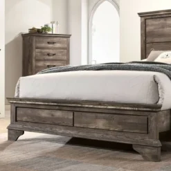 3pc Jacobi Bed With 2 Nightstands Gray - HOMES: Inside + Out -HOMES: Inside + Out Store GUEST 4741bd42 e71f 4e1e 84b1 8528e3f0c250