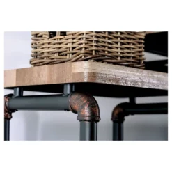 4pc Stonehedge Industrial Pipe Inspired Entertainment Console Black/Natural - HOMES: Inside + Out 5 4pc Stonehedge Industrial Pipe Inspired Entertainment Console Black/Natural - HOMES: Inside + Out -HOMES: Inside + Out Store GUEST 4ae994e7 10c6 44ea a7b5 b535ee3aa922