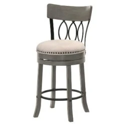 Set Of 2 24" Darlowe Swivel Counter Height Barstools - HOMES: Inside + Out 13 Set Of 2 24" Darlowe Swivel Counter Height Barstools - HOMES: Inside + Out -HOMES: Inside + Out Store GUEST 4c1629ad 41b0 4d1d 8dda e2d229b39225