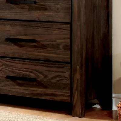 Hayes 6 Drawer Dresser Light Brown/Dark Gray - HOMES: Inside + Out 2 Hayes 6 Drawer Dresser Light Brown/Dark Gray - HOMES: Inside + Out - Image 2