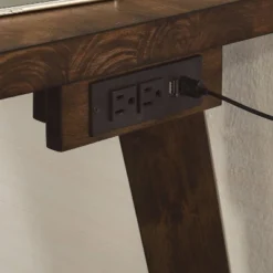 Ballivor Counter Height Dining Table Sets With USB Plug Dark Walnut - HOMES: Inside + Out -HOMES: Inside + Out Store GUEST 4ff9ab6e c87e 408d abbe 60cec22d6d40