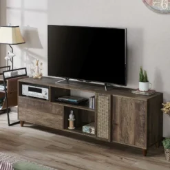 Niles TV Stand For TVs Up To 80" Reclaimed Oak - HOMES: Inside + Out -HOMES: Inside + Out Store GUEST 534bb2ef 122a 4771 8a3a 550c4fe50970