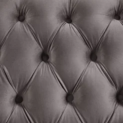 Pernice Button Tufted Chenille Loveseat Gray - HOMES: Inside + Out -HOMES: Inside + Out Store GUEST 5885ce8d 3fc5 459f 9474 98dc47d31b02