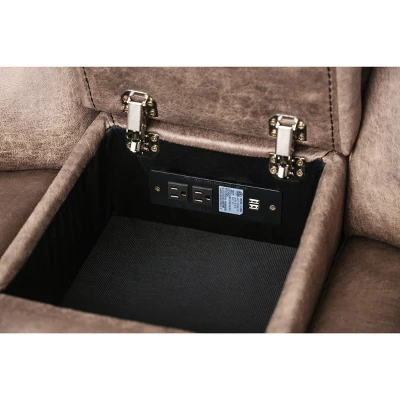 Turner Loveseat Basic Brown - HOMES: Inside + Out 5 Turner Loveseat Basic Brown - HOMES: Inside + Out - Image 5