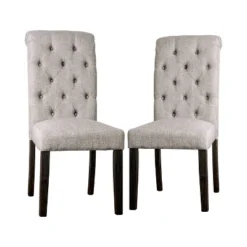 2pc Hepburn Scroll Back Side Chairs - HOMES: Inside + Out -HOMES: Inside + Out Store GUEST 5d87f782 faa6 4ea3 9fe9 dd26e52f8f90