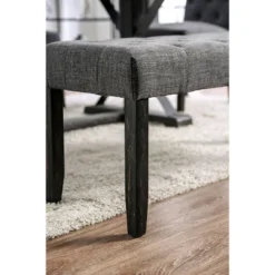 Hepburn Tufted Bench - HOMES: Inside + Out -HOMES: Inside + Out Store GUEST 5eed456a adfc 48e1 b56d 627ffc30c135
