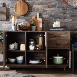 Iohomes Frakes Contemporary Buffet Table Natural Tone - HOMES: Inside + Out 12 Iohomes Frakes Contemporary Buffet Table Natural Tone - HOMES: Inside + Out -HOMES: Inside + Out Store GUEST 5f8fe858 7340 46d6 82ce d468b2cb2379