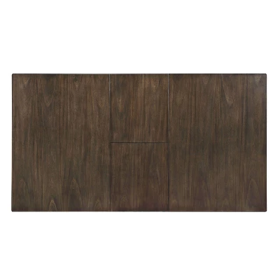 5pc Redmond Expandable Dining Table Set Weathered White/Dark Walnut/Warm Gray - HOMES: Inside + Out 2 5pc Redmond Expandable Dining Table Set Weathered White/Dark Walnut/Warm Gray - HOMES: Inside + Out - Image 2