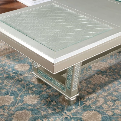 5pc Jenra Expandable Top Dining Set Champagne/Warm Gray - HOMES: Inside + Out 2 5pc Jenra Expandable Top Dining Set Champagne/Warm Gray - HOMES: Inside + Out - Image 2