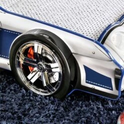 Twin Quessa Police Car Bed With Led Headlight Chair Black/White - HOMES: Inside + Out 17 Twin Quessa Police Car Bed With Led Headlight Chair Black/White - HOMES: Inside + Out -HOMES: Inside + Out Store GUEST 622f8513 61ea 4602 a2fb 97378f3db783