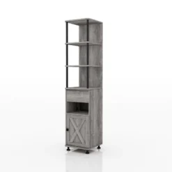 2pc Clander TV Stand And Bookcase Tower Set Vintage Gray Oak - HOMES: Inside + Out 28 2pc Clander TV Stand And Bookcase Tower Set Vintage Gray Oak - HOMES: Inside + Out -HOMES: Inside + Out Store GUEST 6a34b015 bfd5 4dfb b809 2d2007b11e34