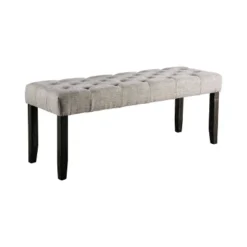 Hepburn Tufted Bench - HOMES: Inside + Out -HOMES: Inside + Out Store GUEST 6ddef8ed 6692 400e b651 90730c03a91b