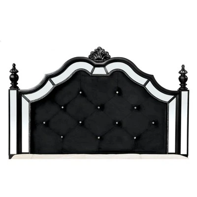 Queen Washington Upholstered Adult Bed Black - HOMES: Inside + Out 2 Queen Washington Upholstered Adult Bed Black - HOMES: Inside + Out - Image 2