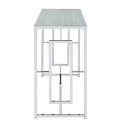 Marcha Glam Rectangle Sofa Table Chrome - HOMES: Inside + Out -HOMES: Inside + Out Store GUEST 70ac846c df6d 4844 8ec0 e850b5bf70fc